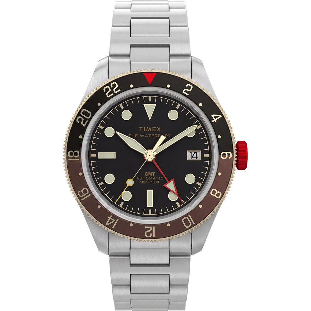 Timex Waterbury Heritage TW2Y93500 Horloge - Staal - Zilverkleurig - Ø 41.5 mm