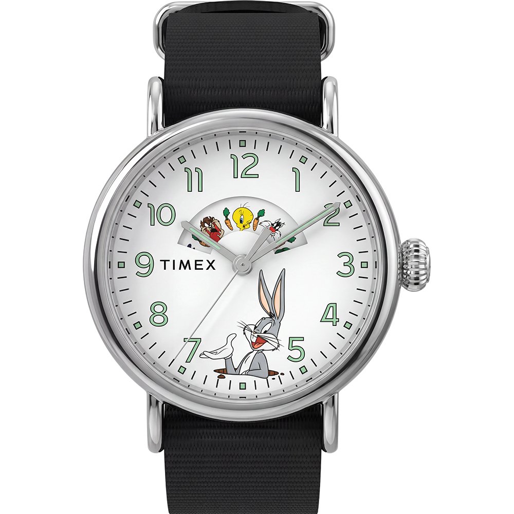 Timex X Warner Brothers TW2Y99100 Looney Tunes x Timex Bugs and Friends Standard Horloge