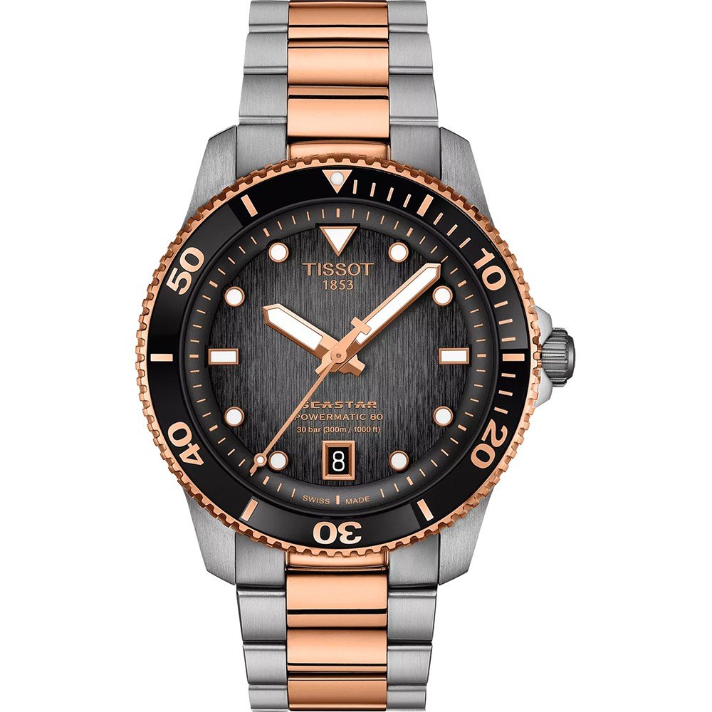 Tissot T-Sport T1208072205101 Seastar 1000 Powermatic 80 Horloge
