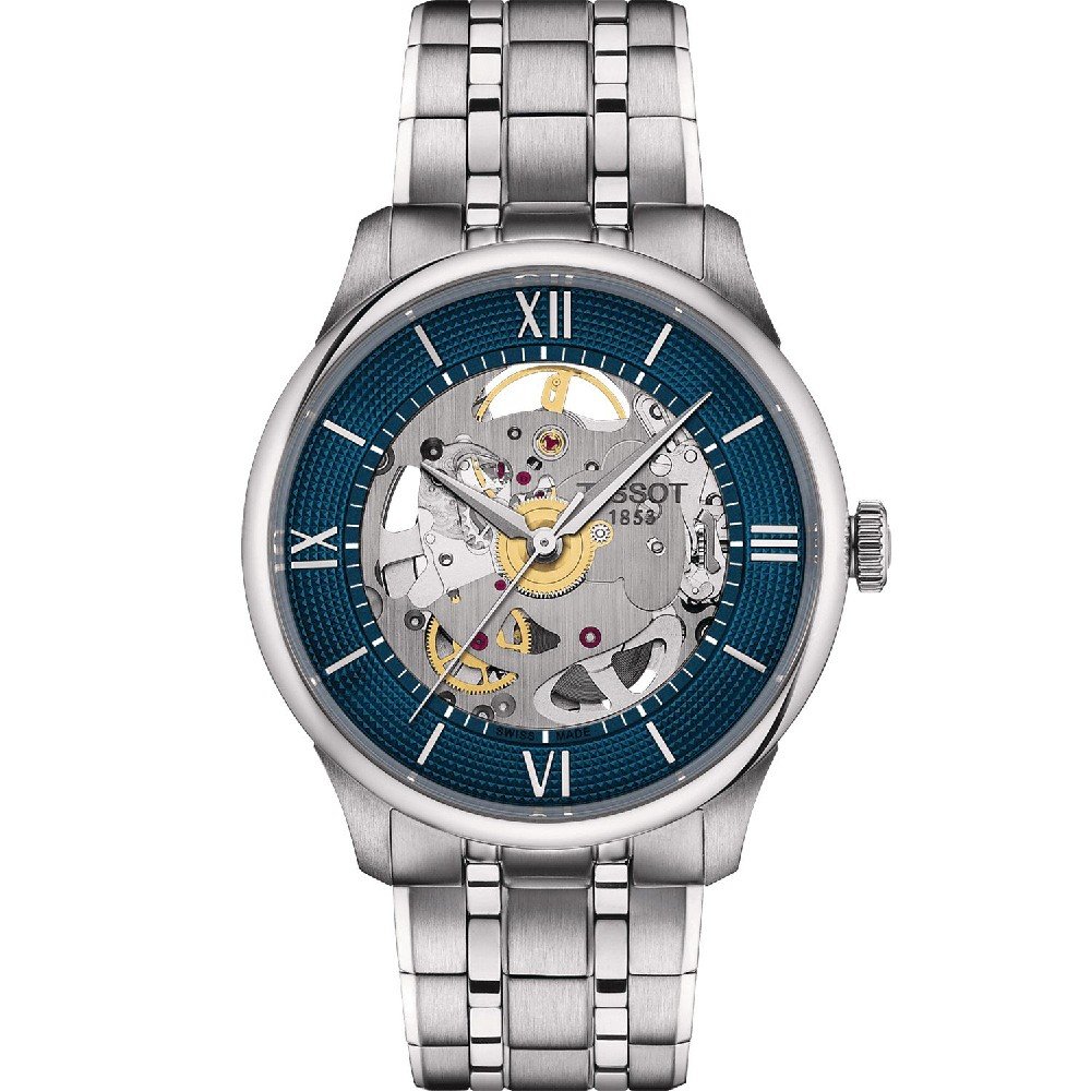 Tissot T-Classic T1398361104800 Chemin Des Tourelles Squelette Horloge