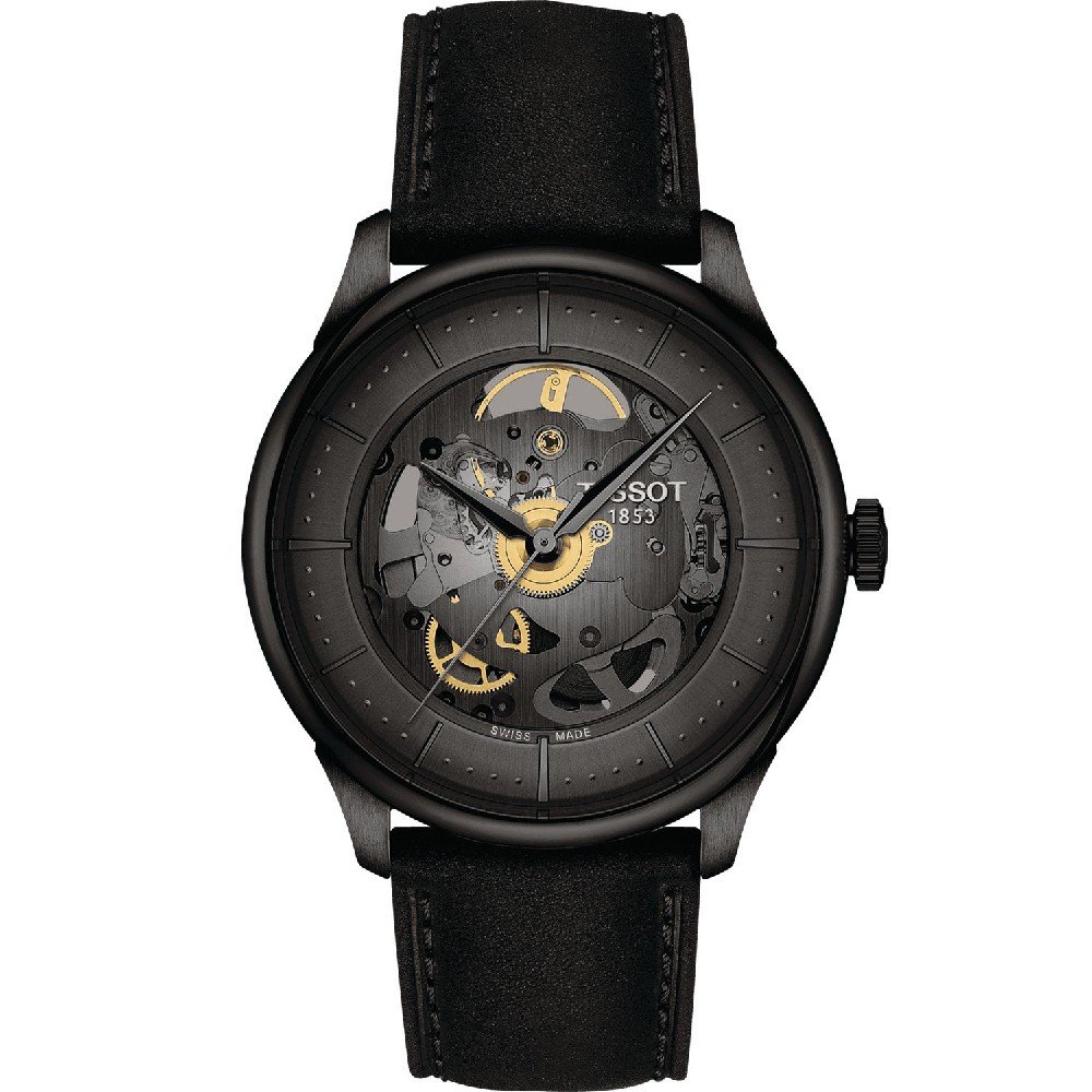 Tissot T-Classic T1398363644100 Chemin Des Tourelles Squelette Horloge