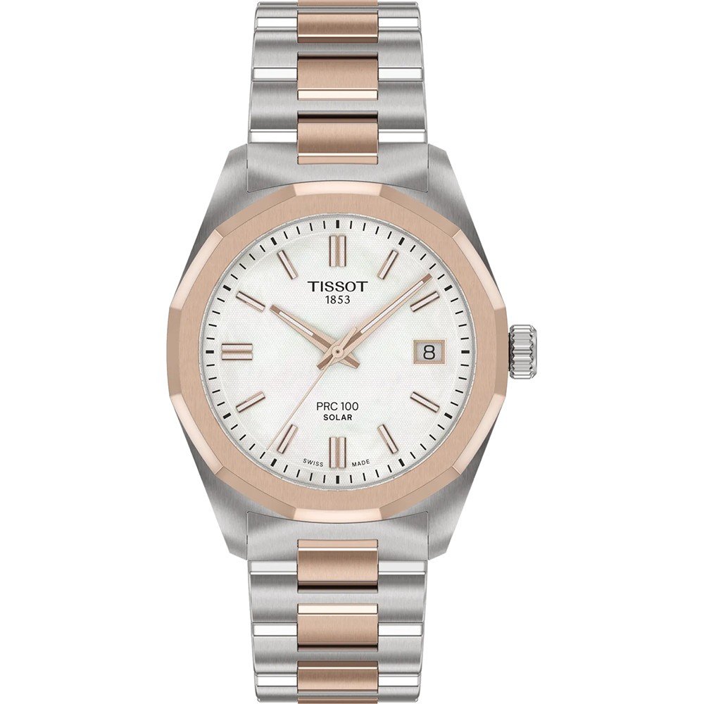 Tissot T-Classic T1518222211100 PRC 100 Solar Horloge