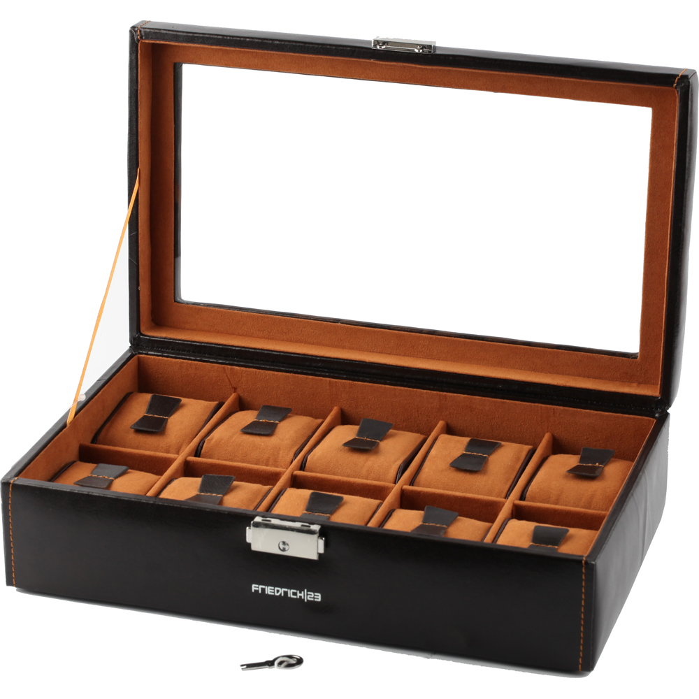 HWG bond-10-Brown1 Watch storage box Horlogekisten