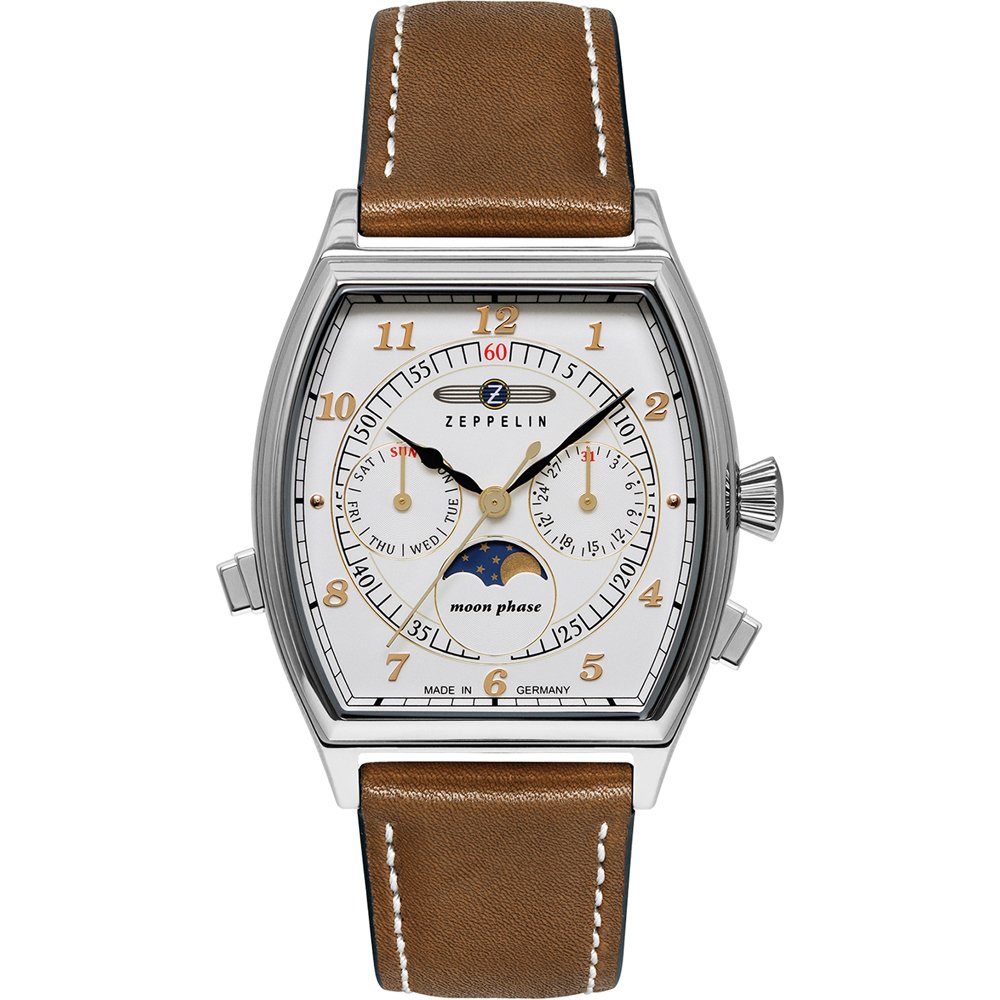 Zeppelin Metropolis 8336-1 Metropolis Moonphase Horloge