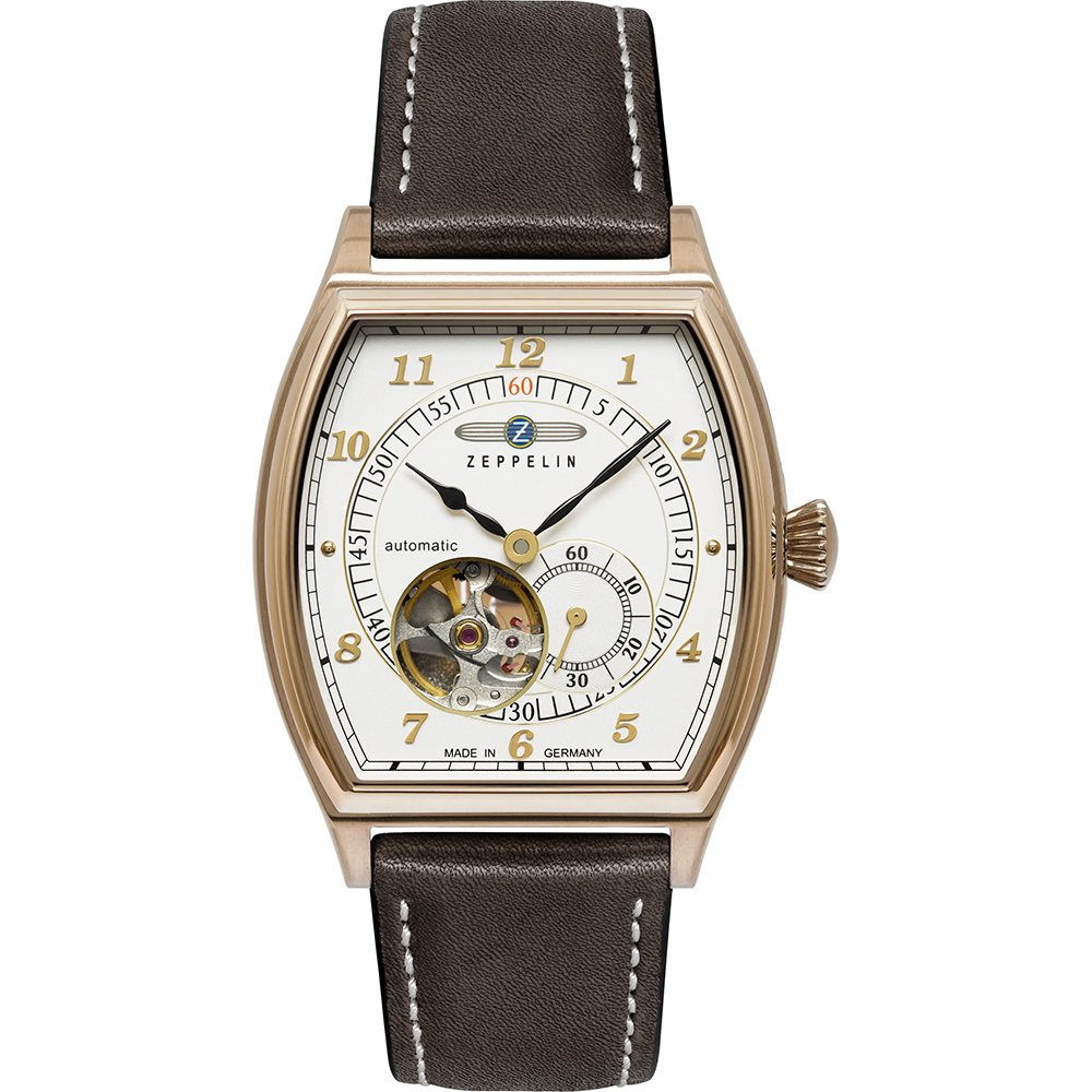 Zeppelin Metropolis 8362-5 Metropolis Open Heart Horloge