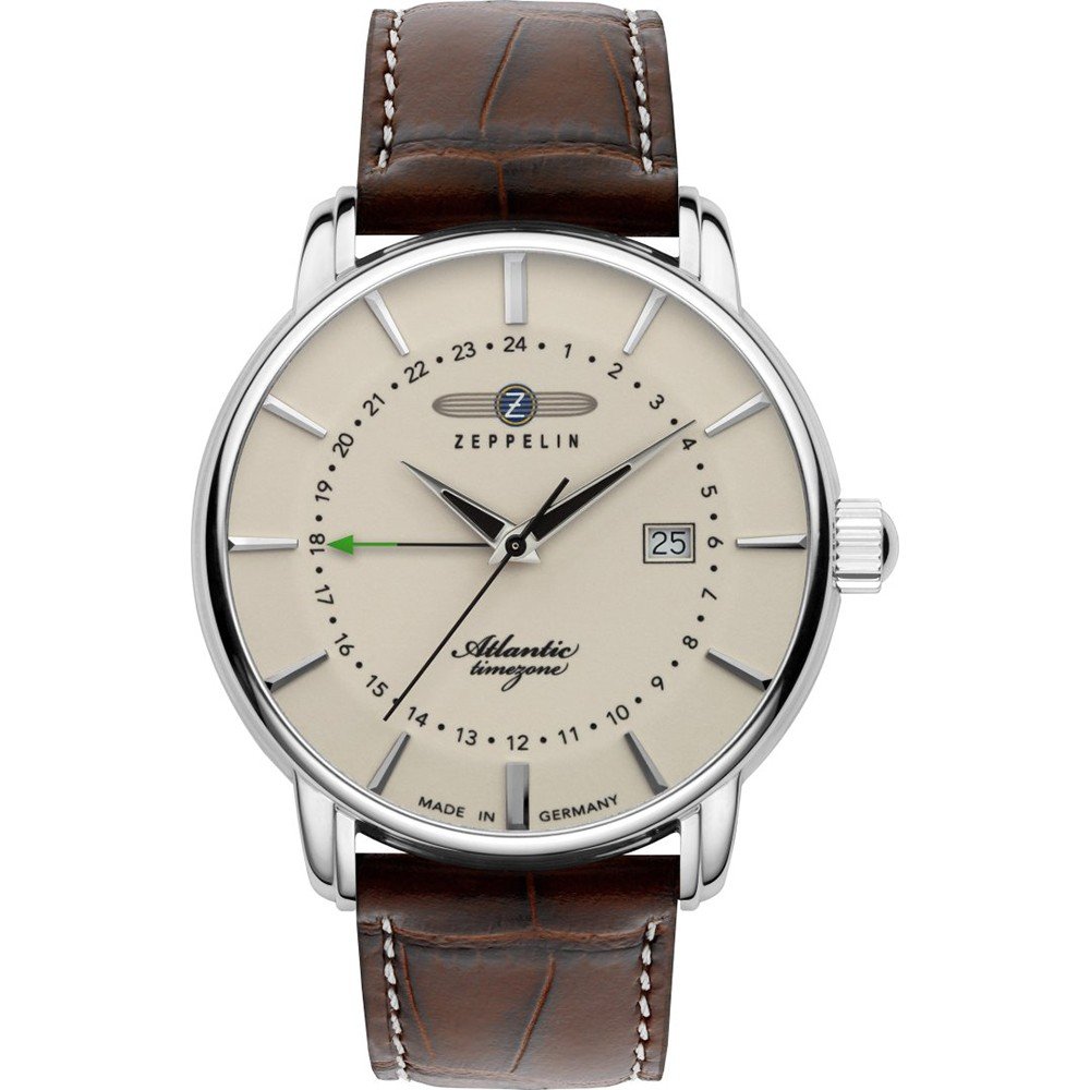 Zeppelin Atlantic 8442-5 Atlantic GMT Horloge