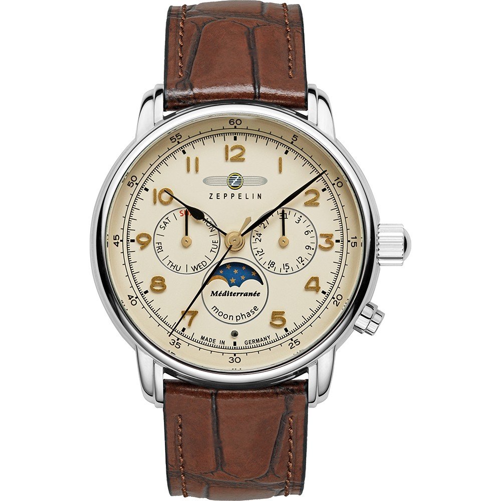 Zeppelin Méditerranée 9636-5 Horloge