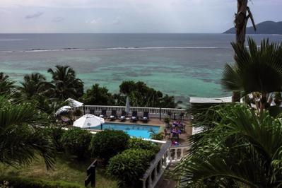 Foto Le Relax Hotels en Restaurant *** Anse Royale