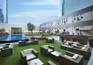Foto DAMAC Maison Cour Jardin ***** Dubai