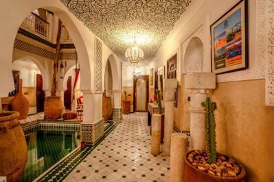 Foto Riad Flamme D Orient en Spa *** Marrakech