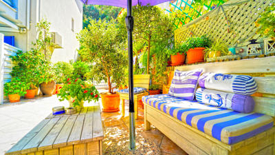 Foto Gina ** Parga-stad