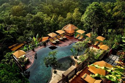 Foto Nandini Jungle by Hanging Gardens ***** Ubud