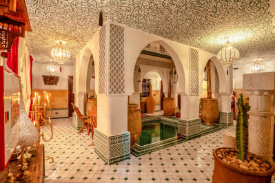Foto Riad Flamme D Orient en Spa *** Marrakech