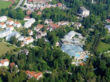 Foto Parkblick an der Therme *** Bad Durrheim