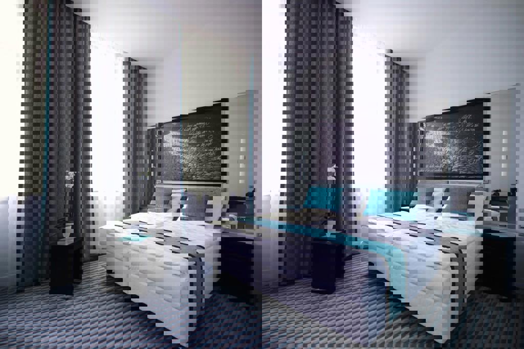 Foto Red en Blue Design **** Praag