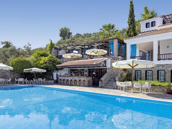 Foto Santikos Aegean Suites ***** Megali Ammos