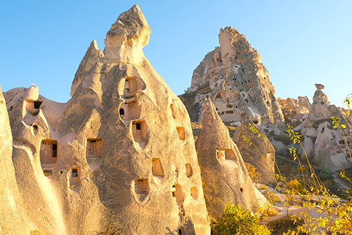 fairy chimneys in Cappadocië