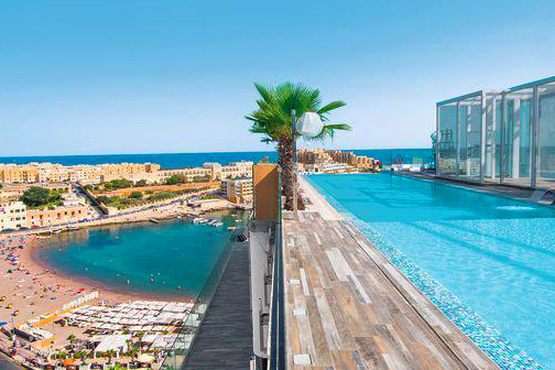 Ga met je vakantiegeld naar Hotel H Hotel op Malta
