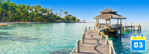 Waar is het warm in maart?
