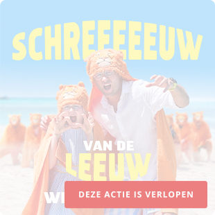 Schreeuw van de Leeuw WK-handdoek: boek nu en ontvang hem gratis