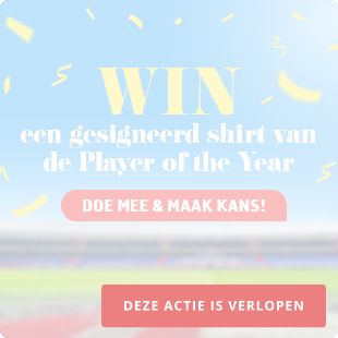 Win een gesigneerd shirt van Player of the Year