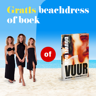 Gratis beachdress of boek