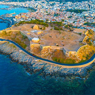 Het fort van Rethymnon op Kreta