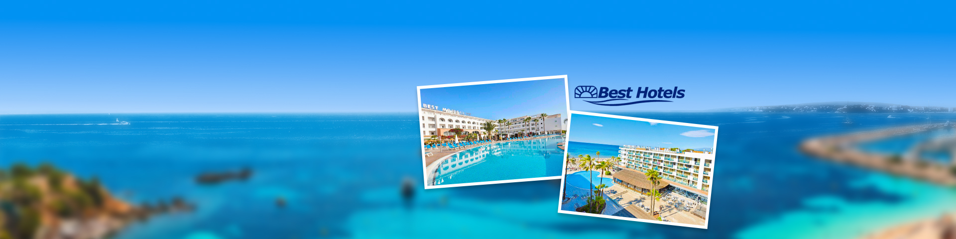 Uitzicht op een hotelgebouw van hotelketen Best