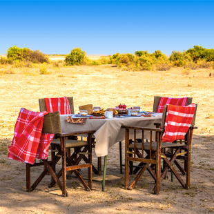 Bush Breakfast: een wel heel unieke start van je dag op de savanne