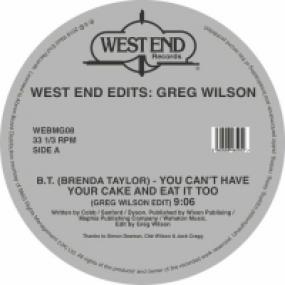 Greg Wilson / West End Edits (Brenda Taylor, Forrrce, Raw Silk, Shirley Lites) Greg Wilson / West End Edits (Brenda Taylor, Forrrce, Raw Silk, Shirley Lites)