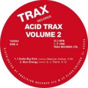 Aphex Twin Remixの原曲が収録ACID TRAX VOLUME 2 Acid Trax Volume 2 – 2 x Vinyl (LP, Compilation), 1988