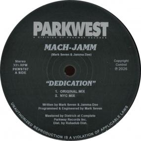 MACH-JAMM – DEDICATION vinyl cover