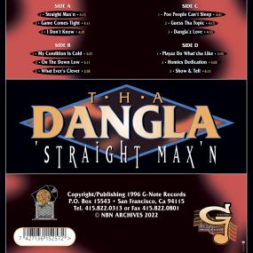 STRAIGHT MAX'N by THA DANGLA