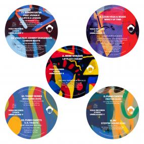 Louie Vega ルイ ヴェガ Percussion Maddne　2LP VEGA RECORDS 5 PACK UNRELEASED V by LOUIE VEGA / VARIOUS ARTISTS