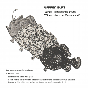 WARREN BURT — THREE MOVEMENTS FROM "SOME KIND OF SEASONING"