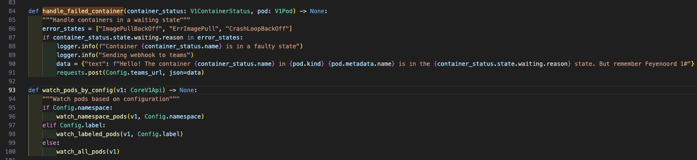 Python Kubernetes Operator afbeelding