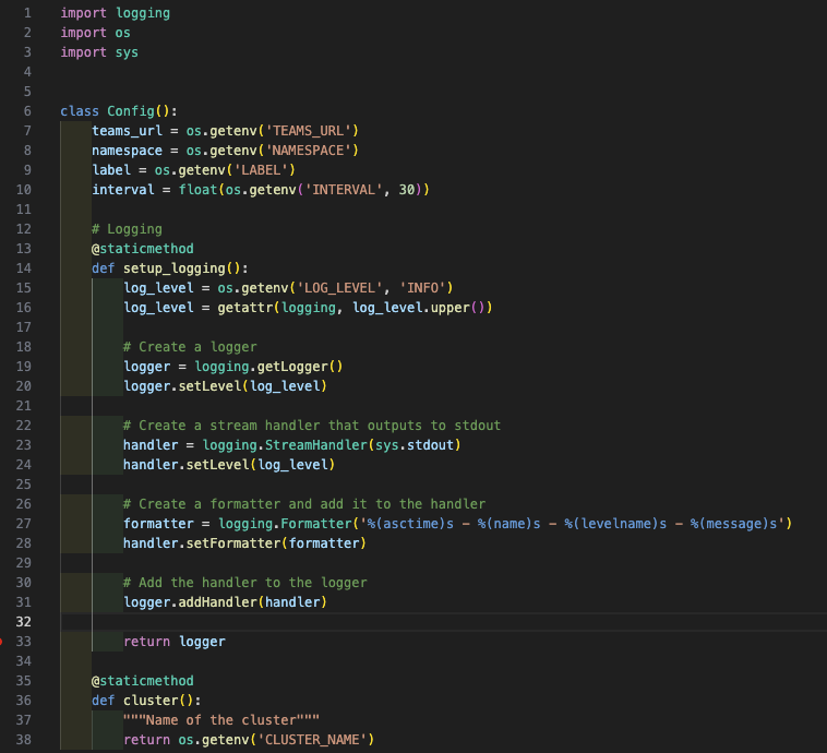 Python Kubernetes Operator afbeelding