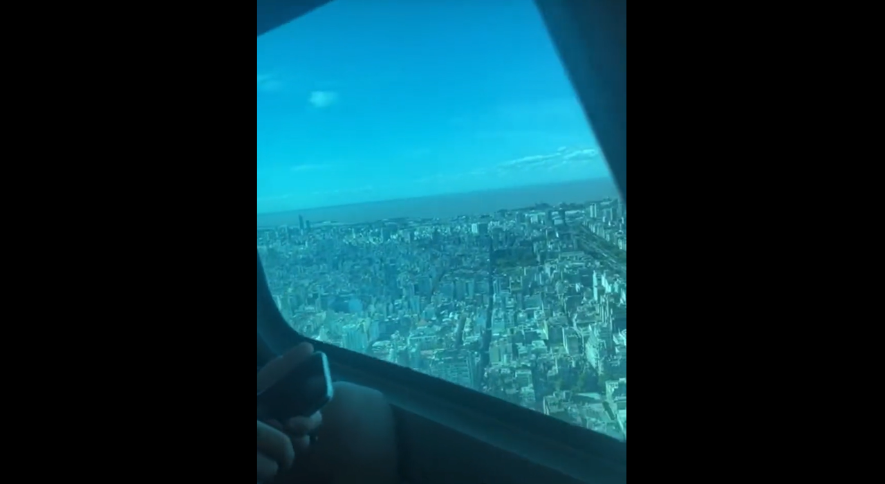 Thumbnail for article: De beelden: Argentijnse selectie ontvlucht centrum Buenos Aires per helikopter