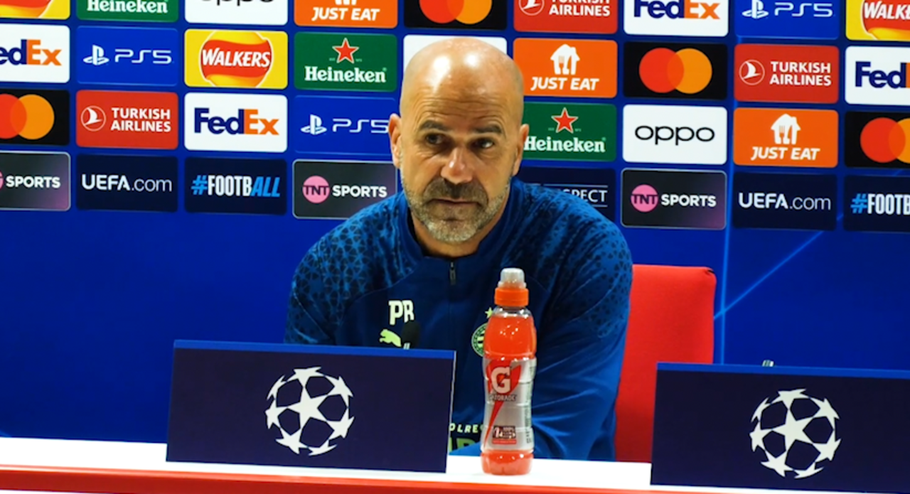 Thumbnail for article: Bosz kijkt uit naar duel met Arsenal: 'PSV hoort thuis in de Champions League'