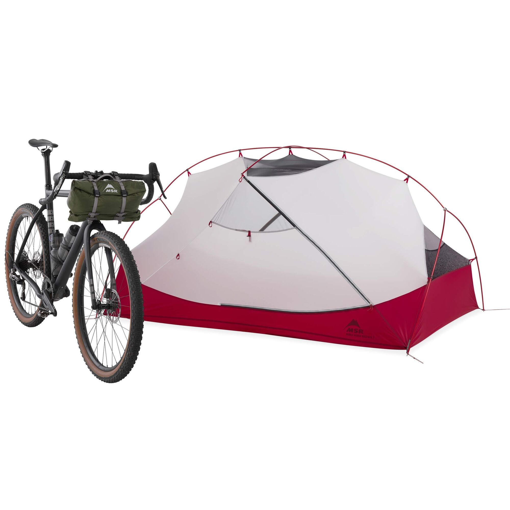 MSR Hubba Hubba Bikepack 2 green | Zwerfkei.nl
