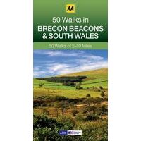 AA Publishing 50 Walks In The Brecon Beacons & South Wales