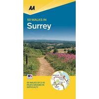 AA Publishing Wandelgids 50 Walks In Surrey