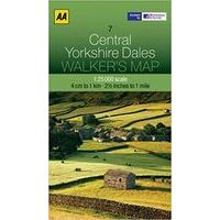 AA Publishing Wandelkaart 07 Central Yorkshire Dales 1:25.000