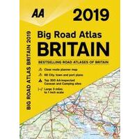 AA Publishing Wegenatlas Big Road Britain 2019 Spiral