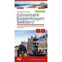 ADFC Radtourkarte Fietskaart Denemarken Kopenhagen Seeland 1:150000