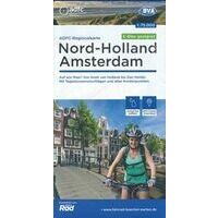 ADFC Radtourkarte Fietskaart Noord Holland Amsterdam