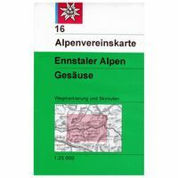 Alpenvereinskarte Wandel-skikaart16 Ennstaler Alpen Gesäuse