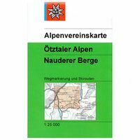 Alpenvereinskarte Wandel-skikaart 30/4 Ötztaler Alpen
