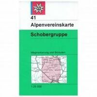 Alpenvereinskarte Wandel-skikaart 41 Schobergruppe