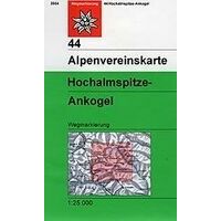 Alpenvereinskarte Wandelkaart 44 Hochalmspitze-Ankogel